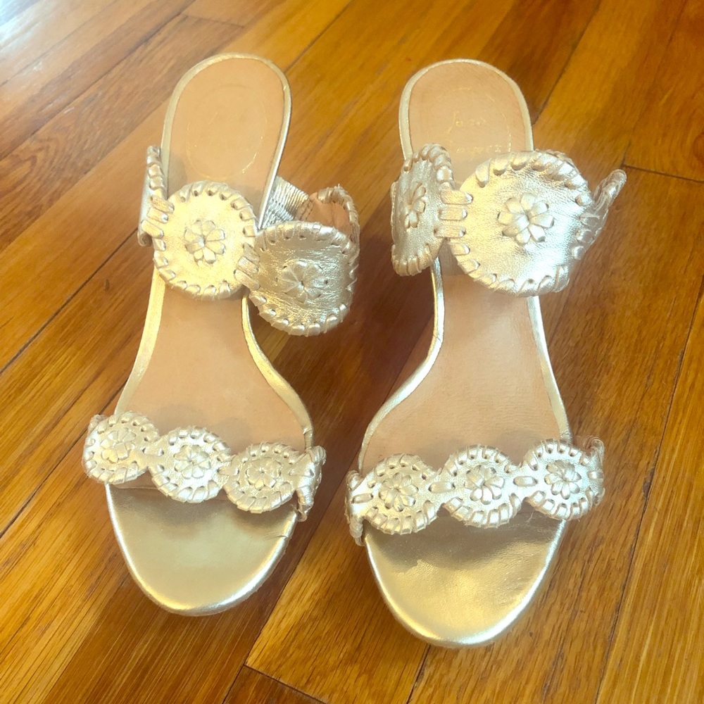 Jack Rogers Size 8 Wedge Sandals